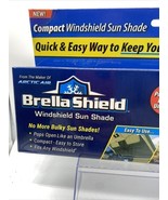 Brella Shield Foldable Sun Shade 4.13&quot; L X 13.58&quot; Windshield Shade Refle... - $19.99