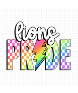 Lions Pride PNG, Checkered Lions PNG, Lightning Bolt Design, Neon Mascot... - €2,14 EUR Lions Pride PNG, Checkered Lions PNG, Lightning Bolt Design, Neon Mascot... - €2,14 EUR