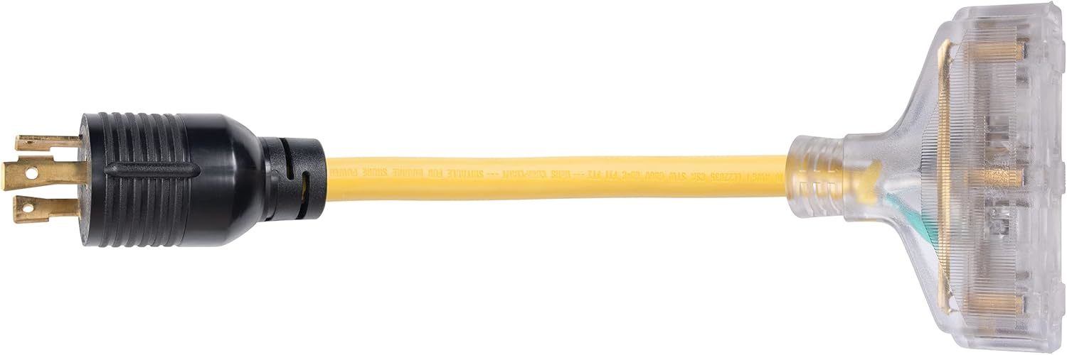 Weekender By Parkpower 30153Gpa Generator Pigtail Adapter, 30A Male To (... - $30.98