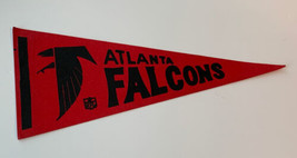 Vintage Atlanta Falcons Mini Pennant - Single Bar Face Mask - 1980’s Felt - £7.74 GBP