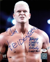 John Heidemreich signed 8x10 photo PSA/DNA COA WWE Autographed Wrestling - £78.65 GBP