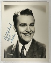 Red Skelton (d. 1997) Signed Autographed Glossy Vintage 4x5 Photo - £15.68 GBP