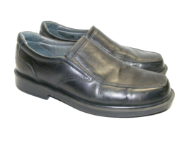 SAS Men Size 11.5 M Black Leather Slip On Loafers K6985945 Shoes - £22.02 GBP