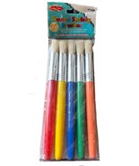 Round Stubby Paint Brushes - 5 Pieces - $8.66