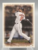 2008 Upper Deck Masterpieces Nick Markakis #10 Baltimore Orioles, Excell... - £1.46 GBP