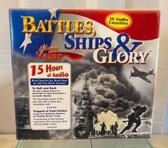 Battles, Ships and &amp; Glory : Above Valor 10 AUDIO CASSETTES SET TAPES 15... - £11.66 GBP