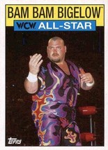 2016 Topps Heritage WWE WCW/nWo All-Stars #35 Bam Bigelow  - £0.79 GBP