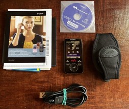 Sony Walkman NWZ-E438F (8GB) Digital Media MP3 Player Black TESTED WORKING - $57.41