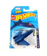 Hot Wheels X-Men X-Jet Blue #221 221/250 2021 HW Screen Time 10/10 - $11.33