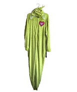 The Grinch Union Suit Pajamas One Piece Halloween Costume Women Sz M - $855.57 MXN