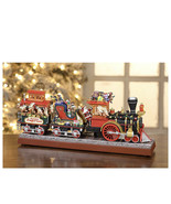 Mr. Christmas Animated Musical Santa&#39;s Express &amp; Working Smokestack 20 s... - £356.10 GBP