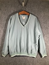 Lady Player Pullover Track Style Jacket Light Green Size Large Womens L Outdoor - £14.30 GBP