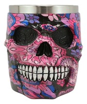 Ebros Gothic Day of The Dead Sugar Skull Coffee Mug 13Oz Novelty Tankard Cup - £20.77 GBP