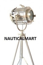 NauticalMart Designer Searchlight With Full Chrome Tripod Stand  - £195.94 GBP