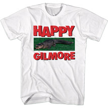 Happy Gilmore Alligator Men&#39;s T Shirt Chubbs One-Eyed Gator Golf Movie Merch Top - £18.31 GBP+