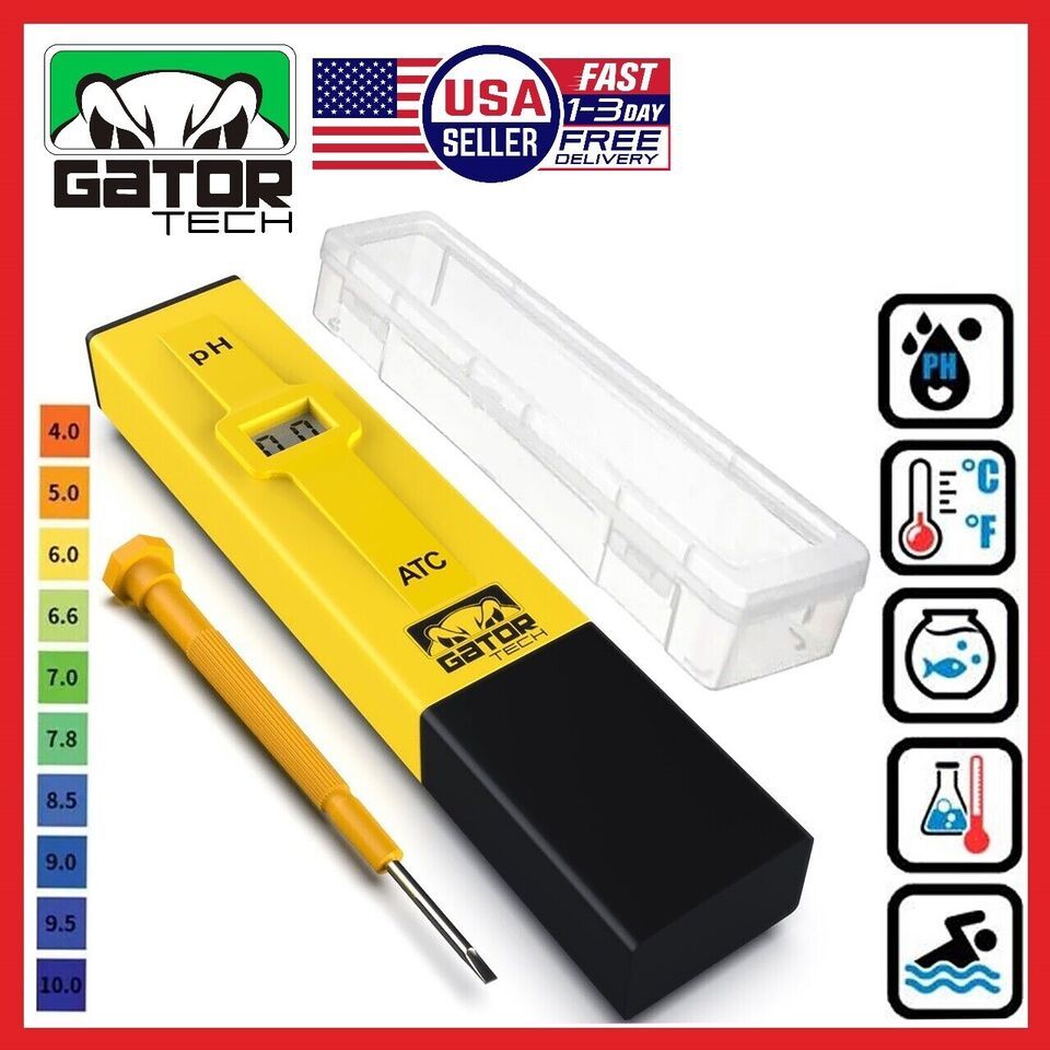 Digital PH Meter Tester Electric LCD Hydroponics Aquarium Water Pocket T... - $8.99