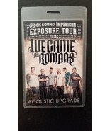 WE CAME AS ROMANS - ORIGINAL EXPOSURE TOUR 2014 LAMINATE BACKSTAGE PASS - $764.26 MXN