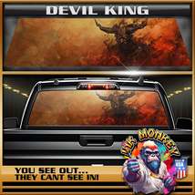 Devil King - Truck Back Window Graphics - Customizable - £46.62 GBP+
