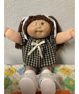 VTG Cabbage Patch Kid Girl Hong Kong Brown Hair Brown Eyes Head Mold #3 ... - $5,236.94 MXN