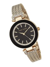 Women&#39;s Premium Crystal Accented Mesh Watch - £122.72 GBP