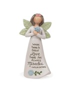 &quot;Where There is Great Love There Are Always Miracles&quot; Graceful Sentiment... - £15.68 GBP