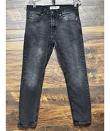 True Craft Jeans Black Size 30x30 (30x28) Mid Rise Medium Wash Slim Stra... - $24.64 CAD