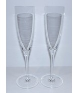 EXQUISITE PAIR OF TIFFANY &amp; CO CRYSTAL CLASSIC Y-SHAPED 9 1/4&quot; CHAMPAGNE... - €64,17 EUR