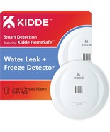 Smart Leak Detector For Homes With App Alerts, Kidde Wifi Water Leak, Wh... - $791.83 MXN