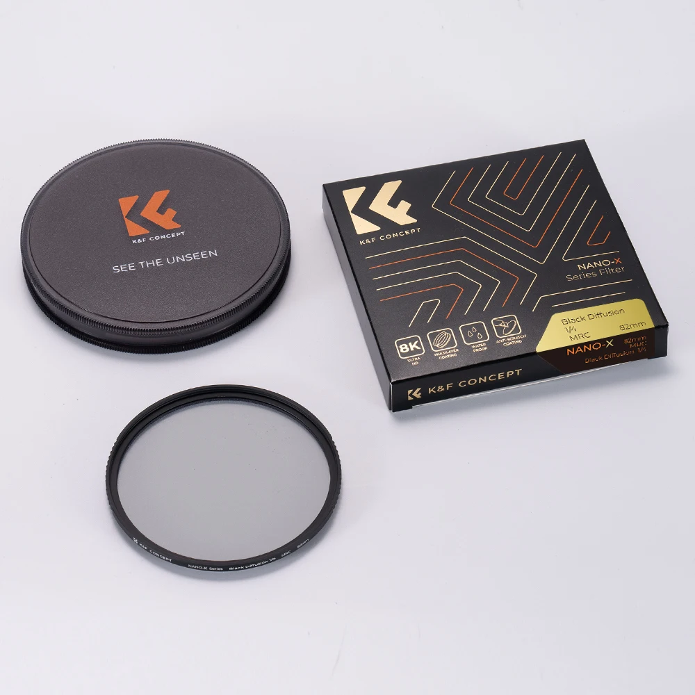 K&amp;F Concept 67mm Nano X Black Mist 1/4 Camera Lens Filter with Scratch Resistant - £156.66 GBP