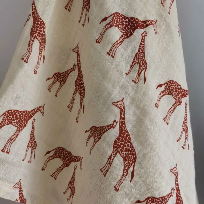120X110cm Muslin Baby Blankets Newborn Swaddle Blanket Mantas De Bebe Co... - $32.20