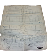 Boeing P-12c fighter plan 20&quot; Wingspan Rubber Power J. Fazio - £9.53 GBP