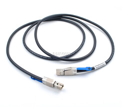 For Dell Sff-8644 Male To Sff-8644 Male External Hd Mini Sas Cable Gyk61 6Ft 2M - £41.07 GBP