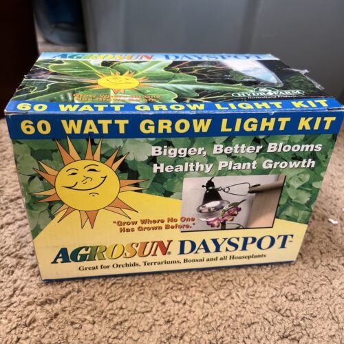 4” GROW LIGHT KIT Hydrofarm Agrosun DAYSPOT 60W Incandescent Bulb PLANT GROWTH - $15.99