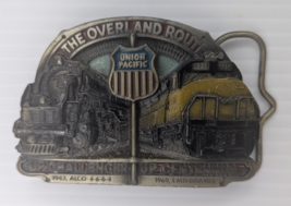 The Overland Route Union Pacific UP Challenger/Centennial Metal Belt Buc... - £26.21 GBP