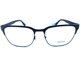 New PRADA VPR5U7 Black OB1 Rx 54mm Clubmaster Men&#39;s Eyeglasses Frame #8 - £151.86 GBP