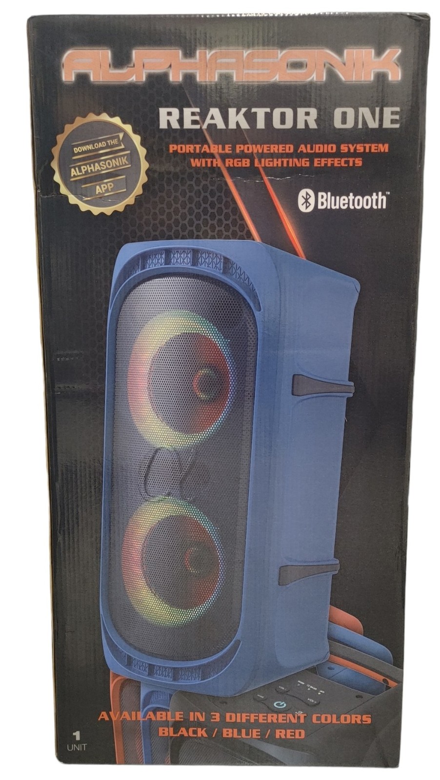 Primary image for Alphasonik Bluetooth speaker Reaktorone 359507