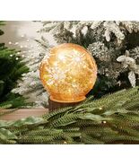 Diahom Christmas Table Decorations 6in Champagne Gold Snowflake Ball - €18,96 EUR