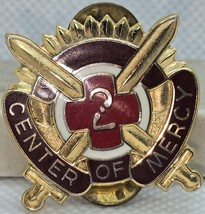 Center of Mercy Army crest 2nd Medical Brigade ~ Made in USA - $130.08 MXN