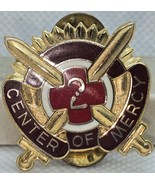 Center of Mercy Army crest 2nd Medical Brigade ~ Made in USA - $130.08 MXN
