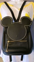 Mickey Mouse Studded Backpack Disney 90th Anniv Gold Collection Danielle Nicole - $46.74