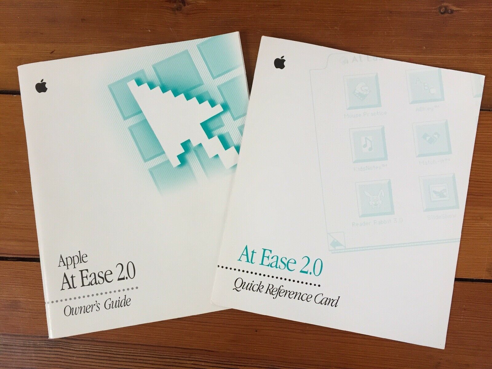 Vtg Apple 1993 Macintosh Mac At Ease 2.0 Software Owner Guide Reference ... - $24.99