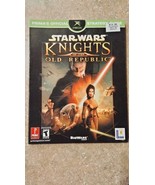 Star Wars - Official Prima Knights Of The Old Republic Strategy Guide XB... - £31.42 GBP