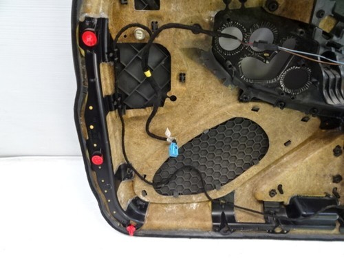 04 Mercedes R230 SL500 door panel, left, black/gray Item image 13