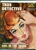 True DETECTIVE-1952-MARCH-GOOD Girl Art Cover G - £43.93 GBP