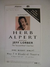 Herb Alpert Poster Jeff Lorber Handbill Denver A&amp;M-
show original title
... - $8.96