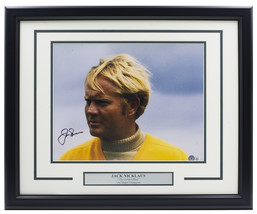 Jack Nicklaus Signed Framed 11x14 Golf Photo BAS LOA AB51361 - £305.21 GBP