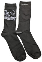 The Godfather Mafia Movie SOCKS Fun Socks Long Black Crew Socks - £6.17 GBP