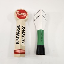 Bomber Brewing Beer Tap Handle Lot of 2 Avant Garde Pils Parklife Vancouver BC - £38.06 GBP