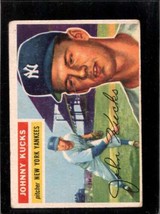 1956 Topps #88B Johnny Kucks Good (Rc) Yankees White Backs *NY3631 - £3.14 GBP