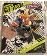 Crayola Art With Edge DC Comics Justice League Coloring Book - £11.75 GBP